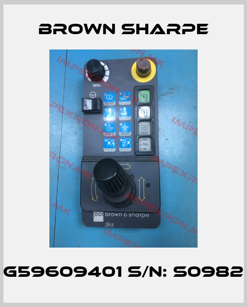 Brown Sharpe-G59609401 S/N: S0982price