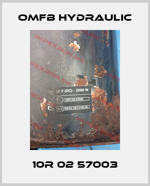 OMFB Hydraulic-10R 02 57003price