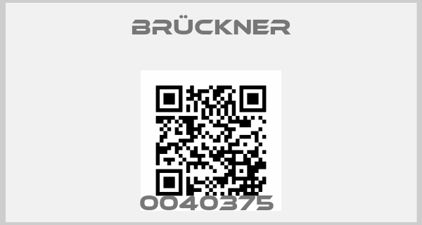 Brückner-0040375 price