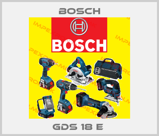 Bosch-GDS 18 E price