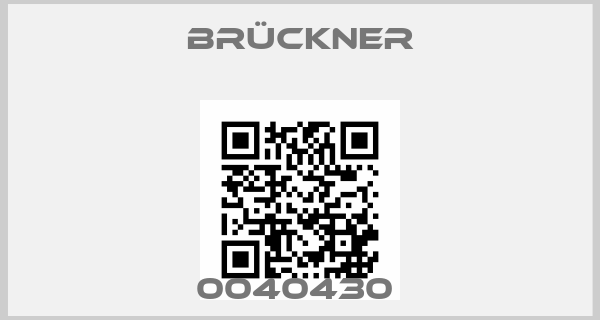 Brückner-0040430 price