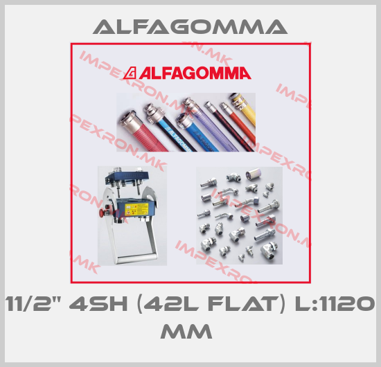Alfagomma-11/2" 4SH (42L FLAT) L:1120 MM price