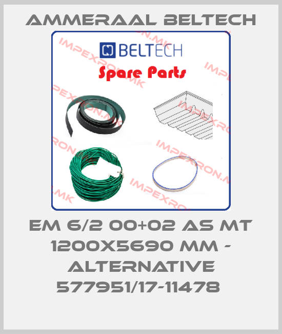Ammeraal Beltech-EM 6/2 00+02 AS MT 1200x5690 MM - alternative 577951/17-11478 price