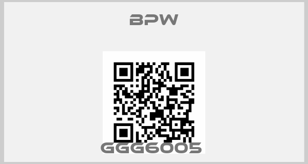 Bpw-GGG6005 price