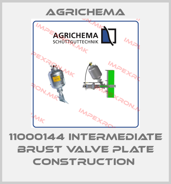 Agrichema-11000144 INTERMEDIATE BRUST VALVE PLATE CONSTRUCTION price