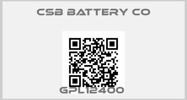 CSB Battery Co-GPL12400 price