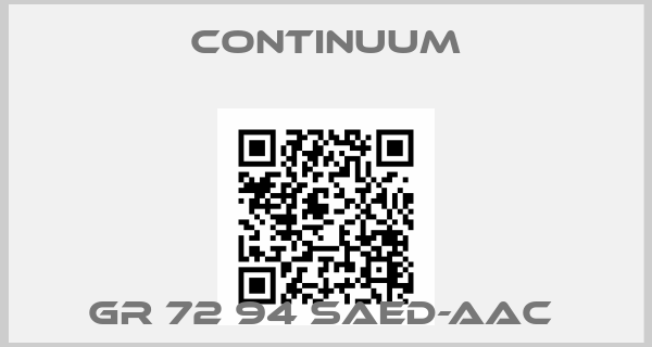 Continuum-GR 72 94 SAED-AAC price