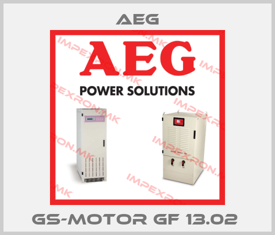 AEG-GS-MOTOR GF 13.02 price