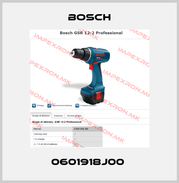 Bosch-0601918J00 price