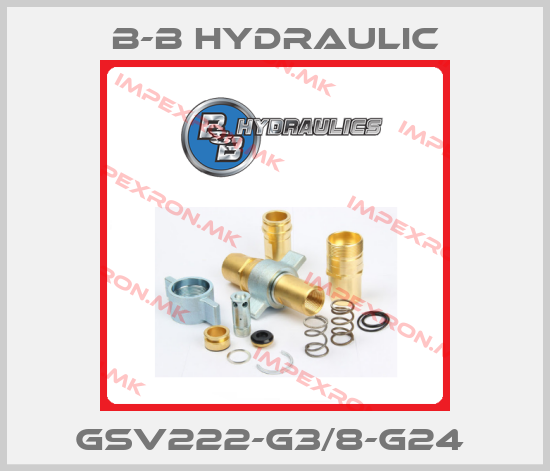 B-B Hydraulic-GSV222-G3/8-G24 price