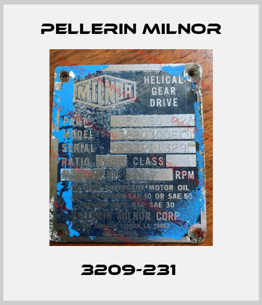 Pellerin Milnor-3209-231 price