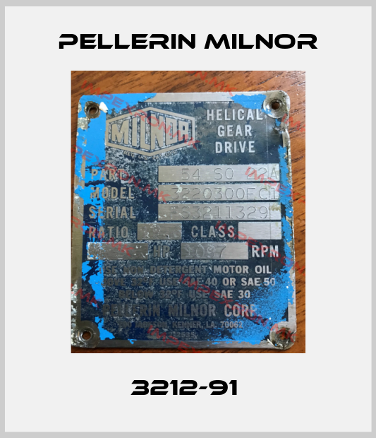 Pellerin Milnor-3212-91 price