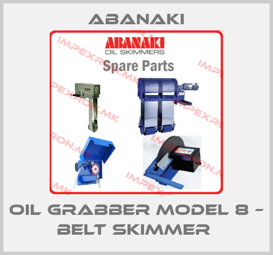 Abanaki-Oil Grabber Model 8 – Belt Skimmer price