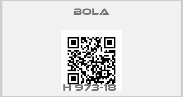 Bola-H 973-18 price