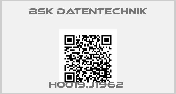 Bsk Datentechnik-H0019.J1962 price