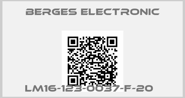 Berges Electronic-LM16-123-0037-F-20  price