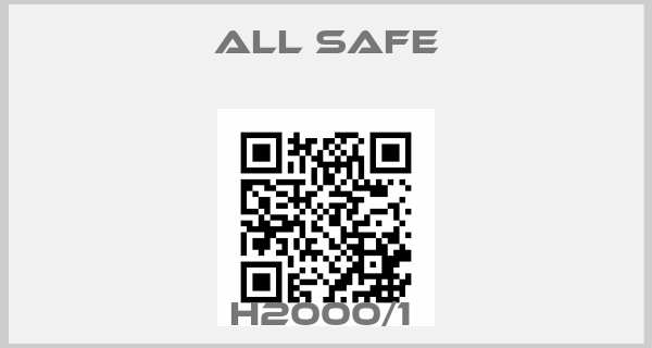 All Safe-H2000/1 price