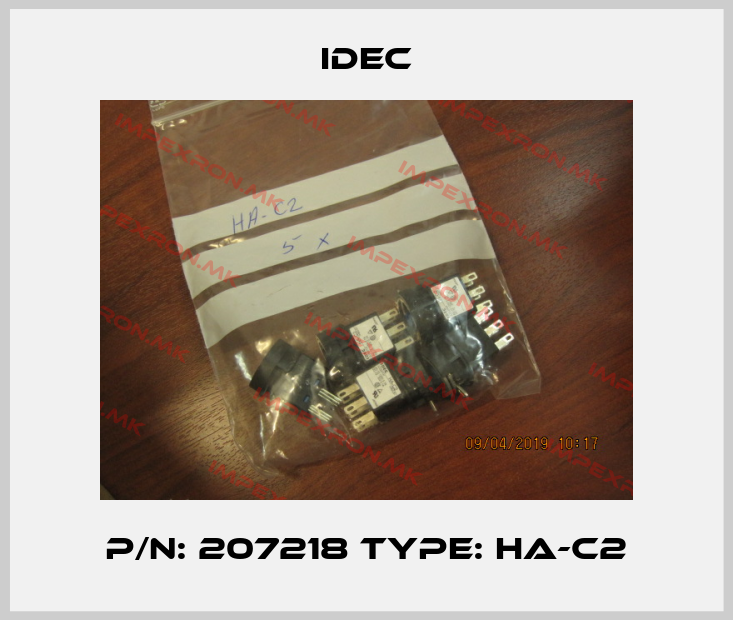 Idec-P/N: 207218 Type: HA-C2price