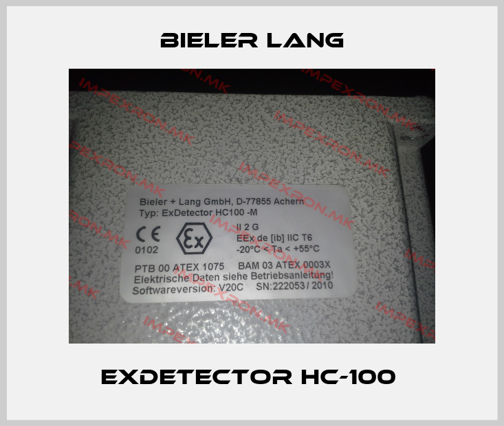 Bieler Lang-ExDetector HC-100 price
