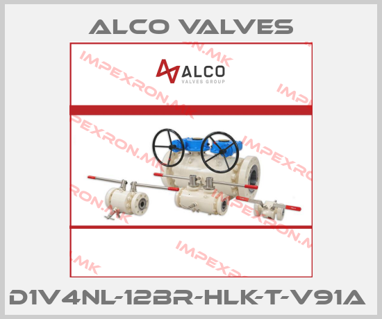Alco Valves-D1V4NL-12BR-HLK-T-V91A price