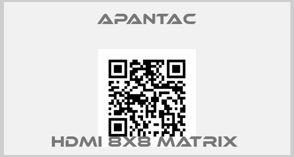 Apantac-HDMI 8X8 MATRIX price