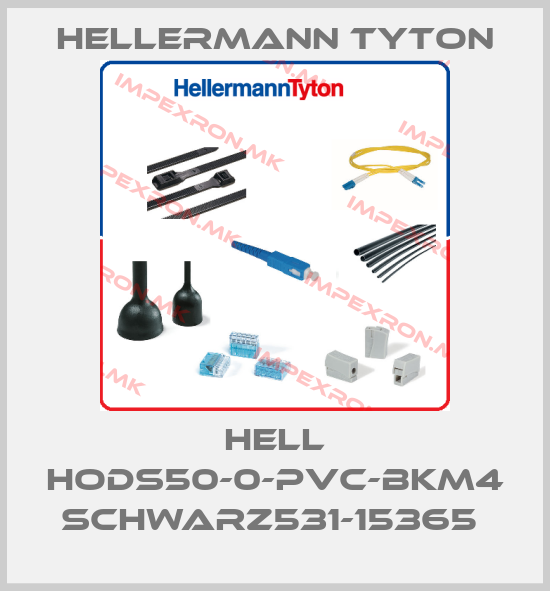 Hellermann Tyton-HELL HODS50-0-PVC-BKM4 SCHWARZ531-15365 price