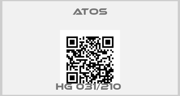 Atos-HG 031/210 price