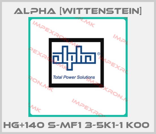 Alpha [Wittenstein]-HG+140 S-MF1 3-5K1-1 K00 price