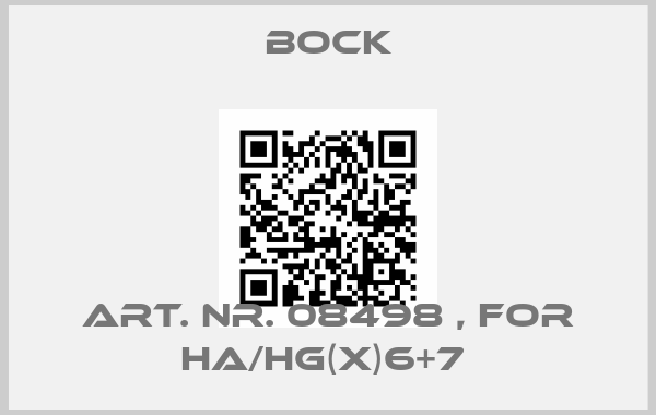 Bock-Art. Nr. 08498 , for HA/HG(X)6+7 price