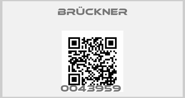 Brückner-0043959 price