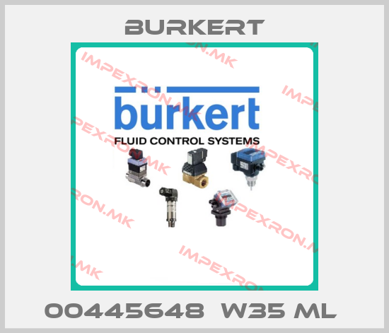 Burkert-00445648  W35 ML price