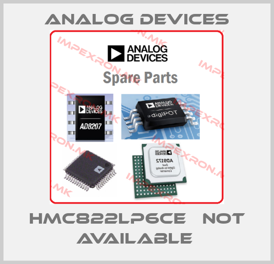 Analog Devices-HMC822LP6CE   NOT AVAILABLE price