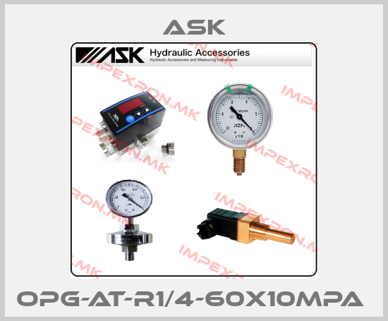 Ask-OPG-AT-R1/4-60X10MPA price