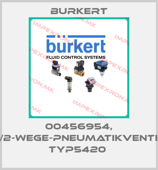 Burkert-00456954, 4/2-WEGE-PNEUMATIKVENTIL, TYP5420 price