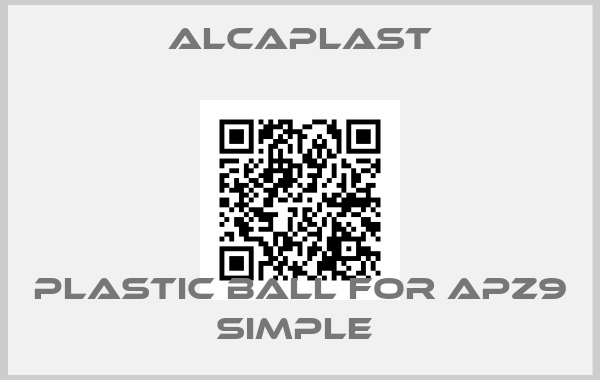 alcaplast-plastic ball for APZ9 Simple price