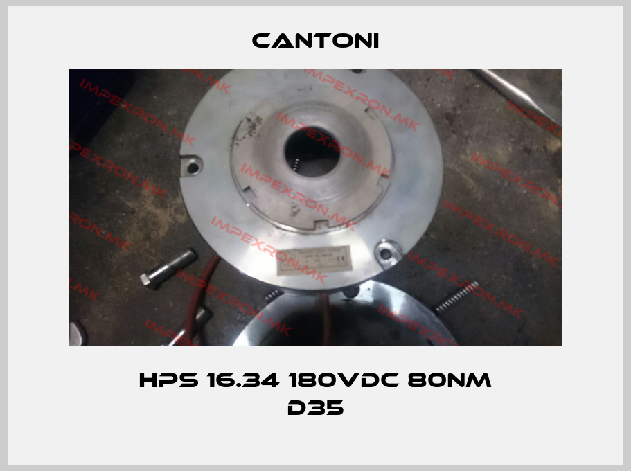 Cantoni-HPS 16.34 180VDC 80Nm d35price