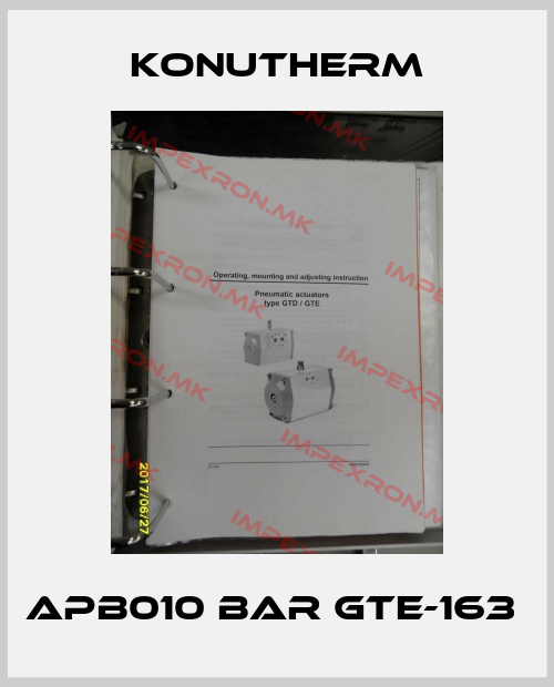 Konutherm-APB010 BAR GTE-163 price