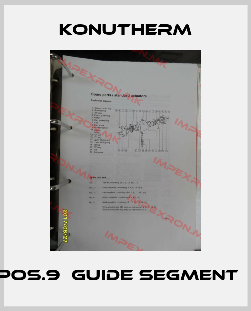 Konutherm-Pos.9  Guide segment   price