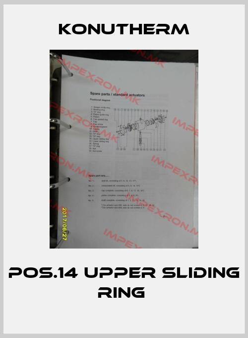 Konutherm-Pos.14 Upper sliding ring price