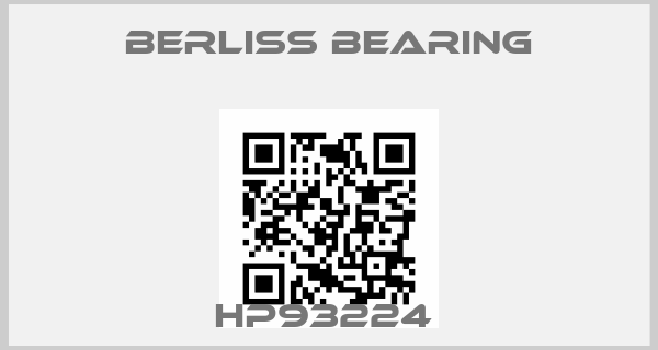 Berliss Bearing-HP93224 price