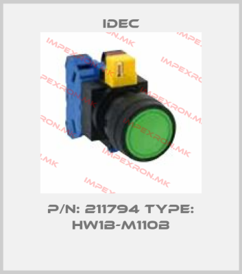 Idec-P/N: 211794 Type: HW1B-M110Bprice