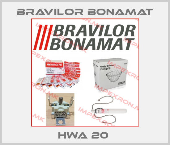 Bravilor Bonamat-HWA 20 price