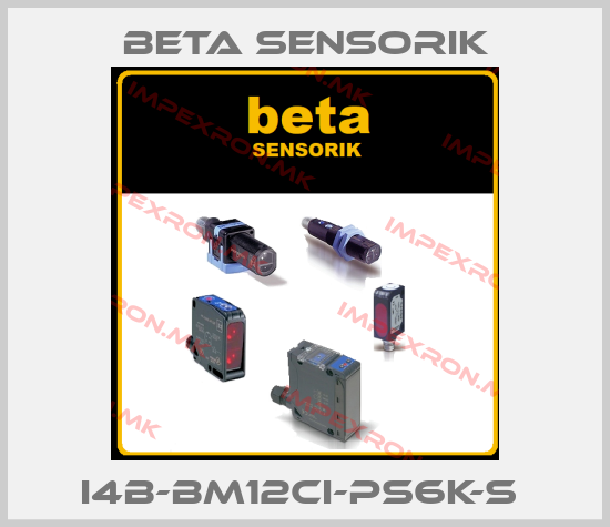 Beta Sensorik-I4B-BM12CI-PS6K-S price
