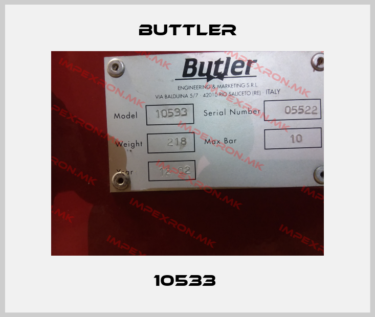 BUTTLER-10533 price