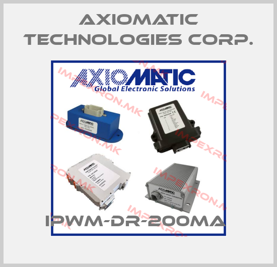 Axiomatic Technologies Corp.-IPWM-DR-200MA price