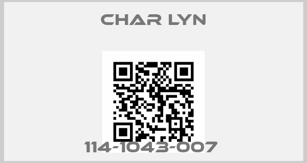Char Lyn-114-1043-007 price