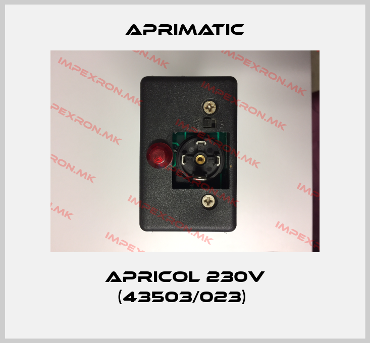 Aprimatic-Apricol 230V (43503/023) price