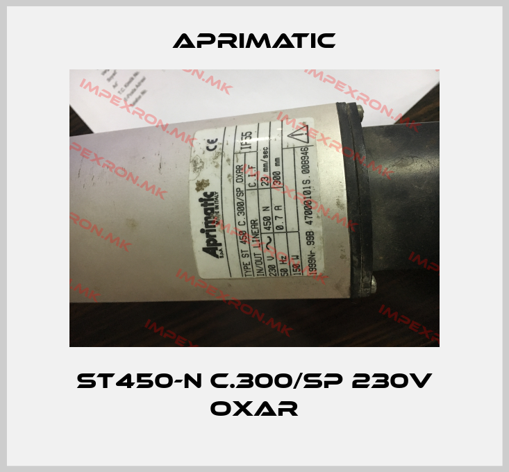 Aprimatic-ST450-N C.300/SP 230V OXARprice