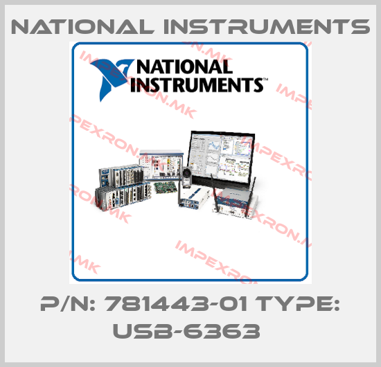 National Instruments-P/N: 781443-01 Type: USB-6363 price