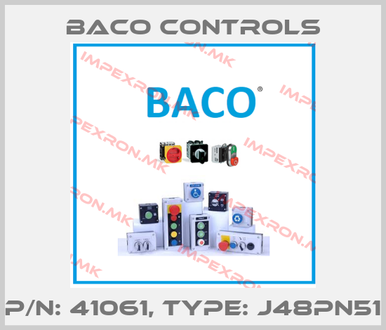 Baco Controls-P/N: 41061, Type: J48PN51price